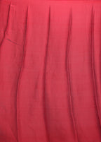Pink Georgette Saree With Blouse Piece