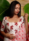 White Silk Designer Blouse